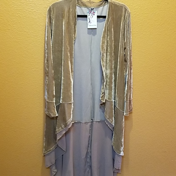 Velvet Dune Dreaming Duster Jacket L-Xl - Picture 7 of 7